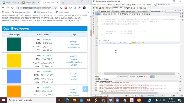 Tutorial JavaFX di NetBeans Bahasa Indonesia - Part 13 - Cascading Style Sheet (CSS) смотреть онлайн