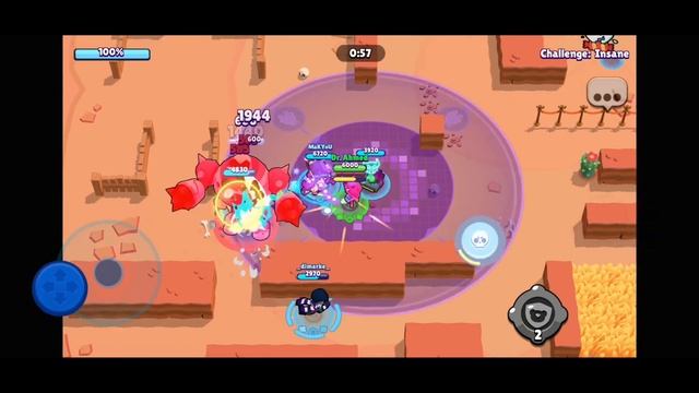 #Nita In #Robo Rumble Insane Level, Didn´t Like It So Much ? #Brawl Stars Gameplays "72" смотреть онлайн