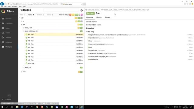 Selenium for Flexcube: Integration with Allure reporting system смотреть онлайн