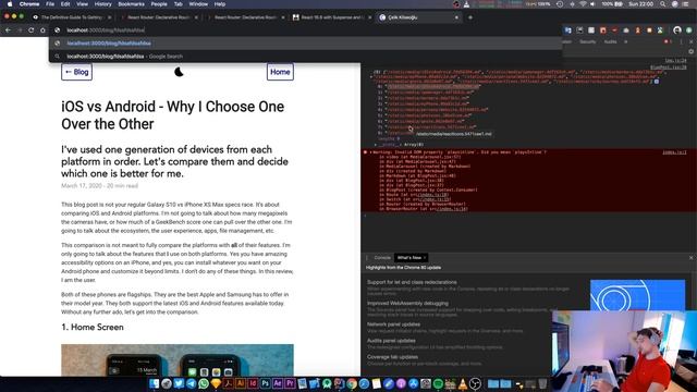 Personal Website with React - Adding a 404 Not Found Page смотреть онлайн