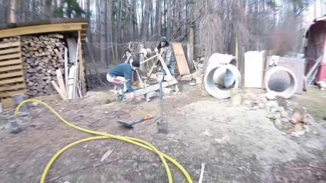 Углубление колодца