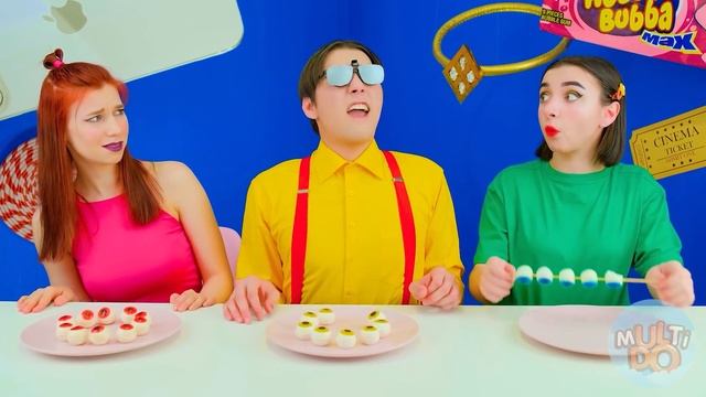 Быстрая Средняя или Медленная Скорость Еды Челлендж #3 смотреть онлайн