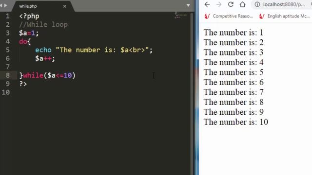 PHP Do While Loop | PHP tutorial lesson - 21 | Do While loop in PHP смотреть онлайн