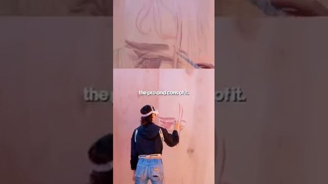 Картины по номерам больше не нужны: в шлеме Vision Pro каждый может стать художником, обрисовывая в смотреть онлайн