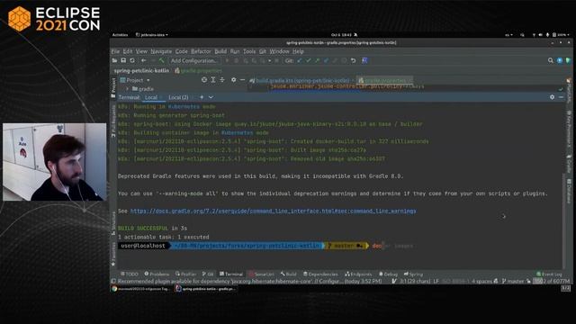 Containerize and deploy into Kubernetes your Gradle Java project with Eclipse JKube смотреть онлайн