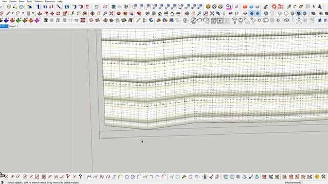 SketchUp. Моделирование. Создаём навес