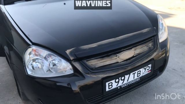 Антихром на Приору, покраска консули. Как выглядит? смотреть онлайн