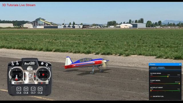 Realflight 8 Tutorial Stream: Knife Edge Spins смотреть онлайн