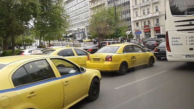 Athens Trolleybus Route 11(full Route)/τρόλλευ Αθήνας/Афинский троллейбус 11-ый маршрут полностью