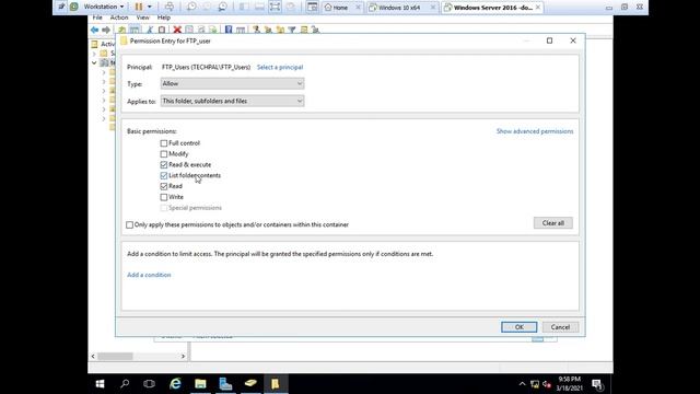 Install and Configure FTP Server over the Server 2016 - Hindi смотреть онлайн