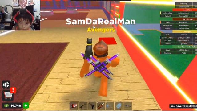 Roblox 4 Player Superhero смотреть онлайн