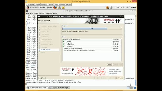 Oracle 11gR2 Database Installation Tutorial смотреть онлайн