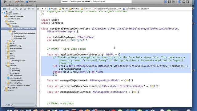 iOS Swift core data stack | Nimap Infotech - Tutorial 101 смотреть онлайн