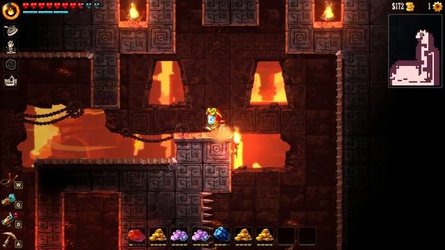 SteamWorld Dig 2 Cave 21 - Spikes & Conveyors смотреть онлайн