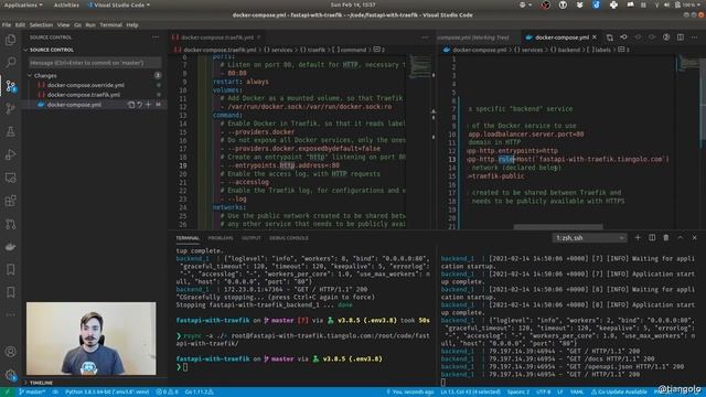 Deploying FastAPI Apps Over HTTPS with Traefik Proxy смотреть онлайн