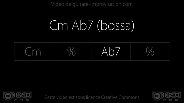 Cm Ab7 (Bossa 110bpm) : Backing Track смотреть онлайн