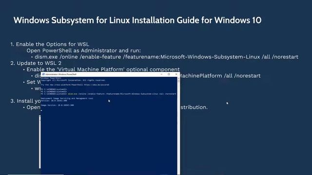 Install Windows Subsystem for Linux (WSL) смотреть онлайн