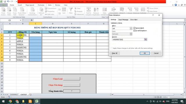 [HUTECH] Module 1 - Excel nâng cao - Đề số 2 - Câu 1, 2, 3, 4 смотреть онлайн