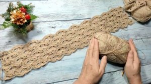 Шикарная туника крючком.