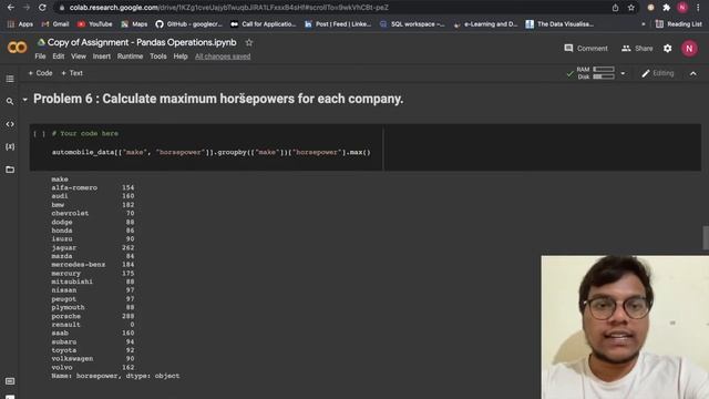 Solving AlmaBetter's Python for Data science Assignment 12 | Pandas Operations смотреть онлайн