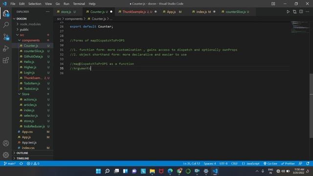 mapDispatchToProps | Doctor Booking React JS App | React JS | Day- 23 смотреть онлайн