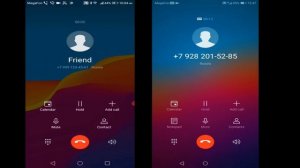 Honor 7A vs 7A Pro screen incoming calls