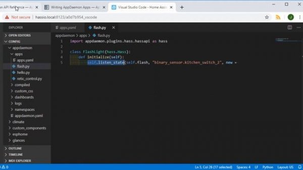 Home Assistant and AppDaemon
