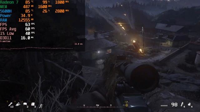 Call of Duty Modern Warfare Remastered | AMD RYZEN R5 5600H Performance | Beelink SER5 16GB Mini PC смотреть онлайн