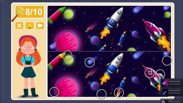 Viki Spotter: Space Mission, Level 23 Walkthrough, 1080p/60FPS. смотреть онлайн