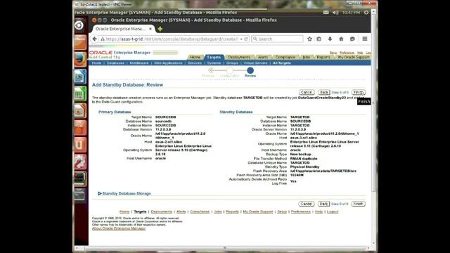 Oracle Data Guard - Create Physical Standby With Grid Control смотреть онлайн