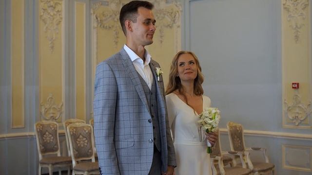 Ольга и Сергей, СБОРЫ ПРОГУЛКА ЗАГС. Видеограф Максим Ветер смотреть онлайн