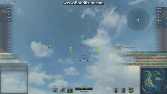 World of warplanes - Bf.110C-6, 30мм пушка даём о себе знать! смотреть онлайн