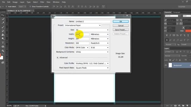 How To Create A CV RESUME Template In Photoshop Tutorial 2022 | Learn Tech Every Day Part 06