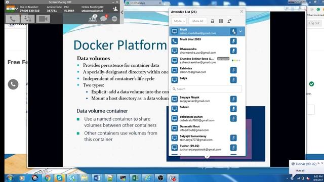 UtkalMCA Alumni Knowledge Transfer Program- Docker смотреть онлайн