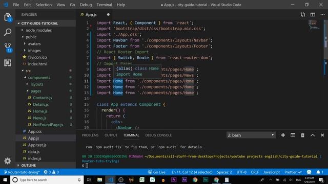 ⚛ #7 React Router | React Bootstrap | React Context API | React Tutorial смотреть онлайн