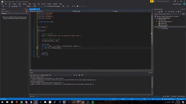 [C++] Speed Code | String to Morse code converter смотреть онлайн