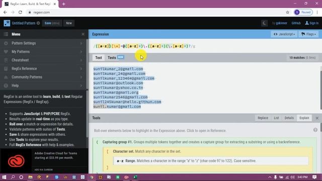 Fetch email ids dynamically using excel VBA | Regular Expression смотреть онлайн