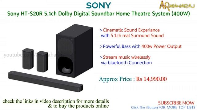 Top 5 Best Home Theater System in India with Price | Best 5.1 Home Theater System Under 20000 | 202 смотреть онлайн