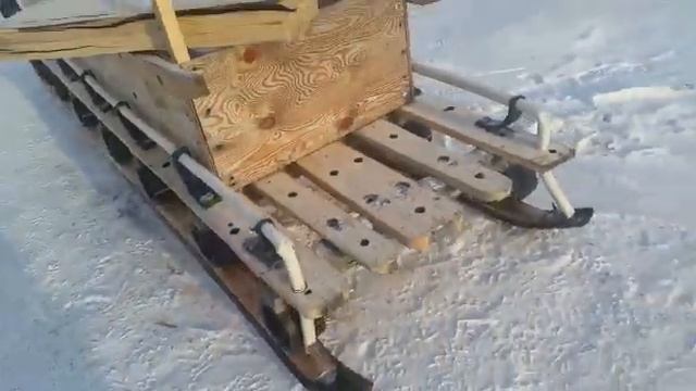 Сани для снегохода своими руками ? смотреть онлайн