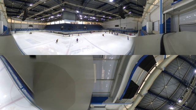 Тестовая VR-трансляция хоккея. ХК "Ларики" VS ХК "МИФ". 28.05.17 часть 1, позиция 1. смотреть онлайн