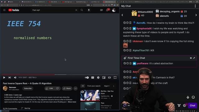 Prime React: Fast Inverse Square Root — A Quake III Algorithm смотреть онлайн