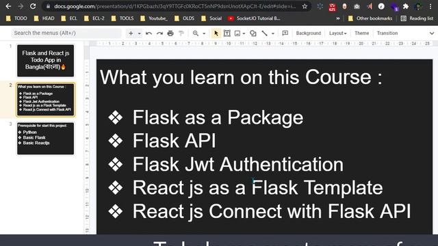 Flask and React js Todo List App in Bangla(বাংলা)||Part-0||Introduction смотреть онлайн