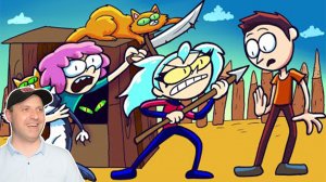 МЫ ПОСТРОИЛИ ШТАБ ДЛЯ КОТЯТ - Команда Озорник (Анимация) Реакция на MC LAO