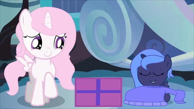 MLP Baby Comic ANIMATION "Luna's Gift" смотреть онлайн