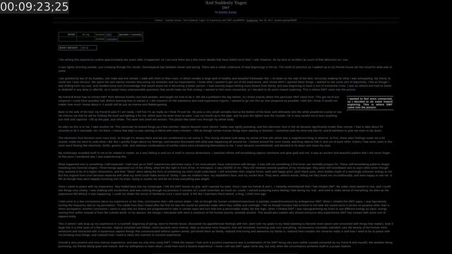 Erowid Trip Reports #2 Drug Stories | DMT Mescaline