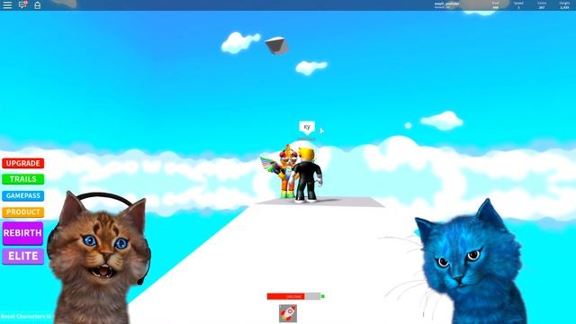 КОТЫ РАКЕТЫ! Научились ЛЕТАТЬ В РОБЛОКСЕ! Симулятор Ракеты смотреть онлайн