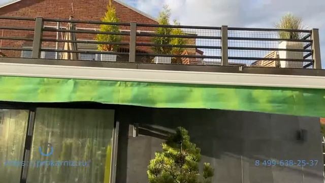 Раздвижные маркизы для веранды смотреть онлайн