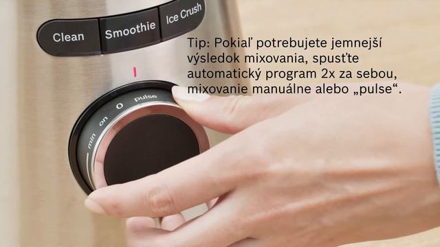 Mixér VitaPower automatické programy | Bosch domáce spotrebiče смотреть онлайн