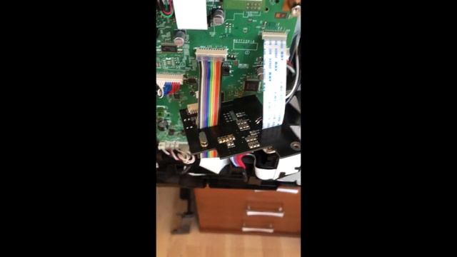 Brother L5750DW (Установка платы сброса счетчика тонера и фотобарабана) смотреть онлайн