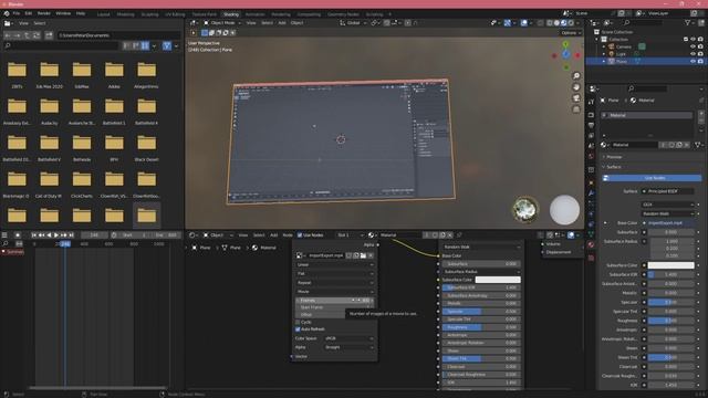 Playing Video On Texture In Blender 3D смотреть онлайн